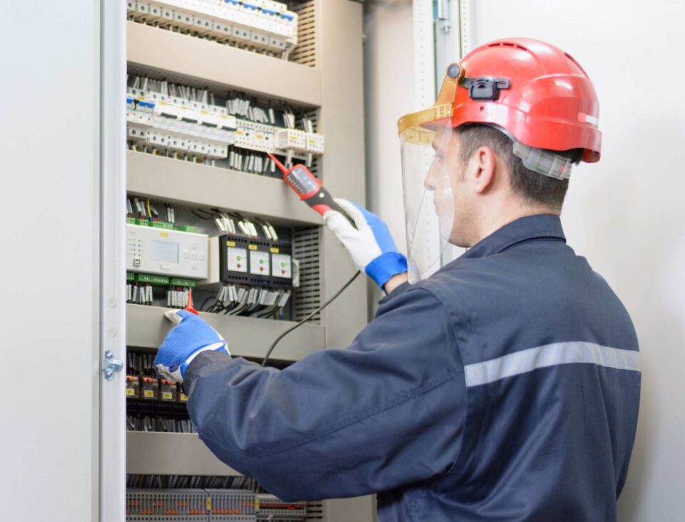 Electrical panel maintenance by Boston Lightning Rod Co. Inc. professional